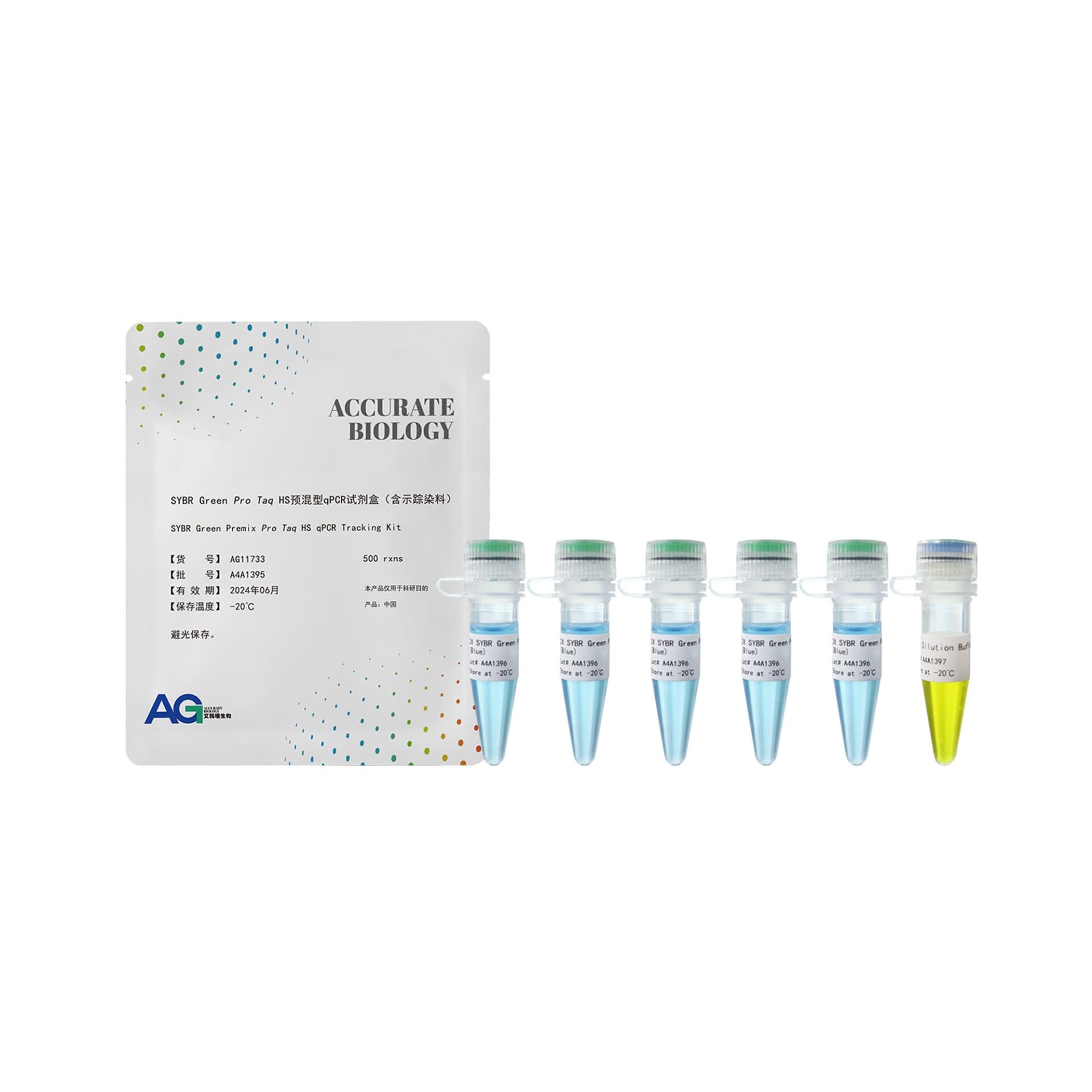 SYBR Green <i>Pro Taq</i> HS预混型 qPCR 试剂盒(含示踪染料)