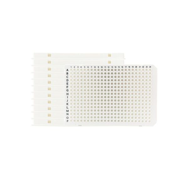 384孔板 全裙边 双切角 白色（40 μl）