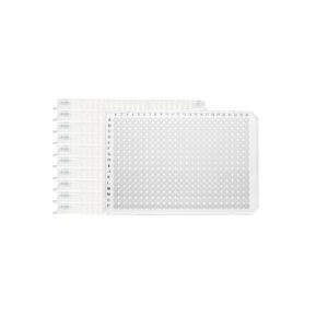 384孔板 全裙边 双切角 透明（40 μl）